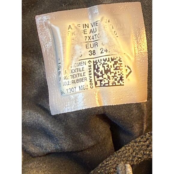 Converse x OPI Chuck Taylor All Star High Top Women's Size 7.5 566556C - Picture 8 of 10